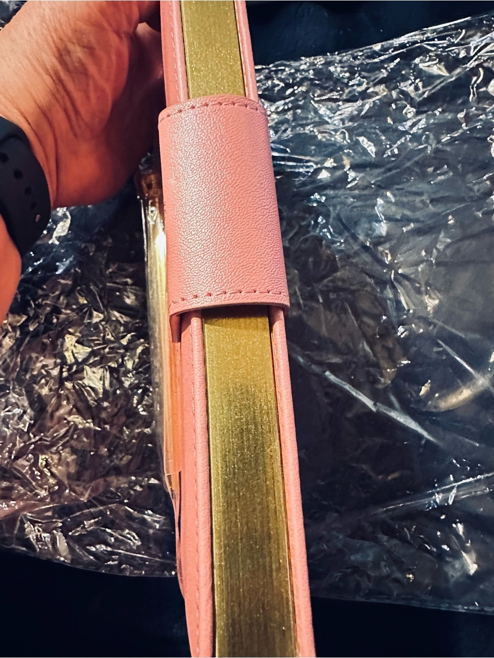 Juicy Couture Pink Journal with Gold Crown Pen - Picture 2 of 3